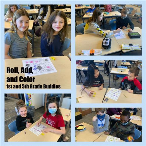 First and Fifth Grade Buddies
