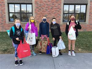 Students with Donations 