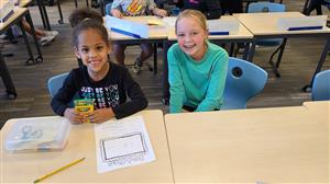 First and Fifth Grade Buddies