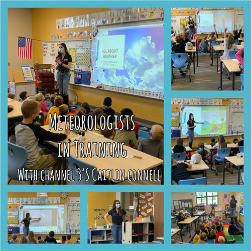 1st Grade Visit From Meteorologist