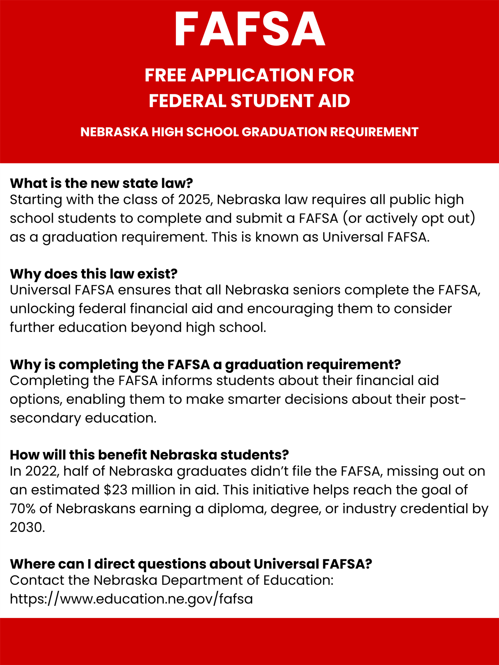 FAFSA Information